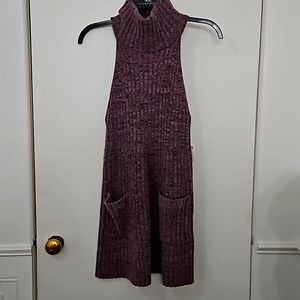 *FREE PEOPLE* Ottoman Sweater Tunic Sm Purple